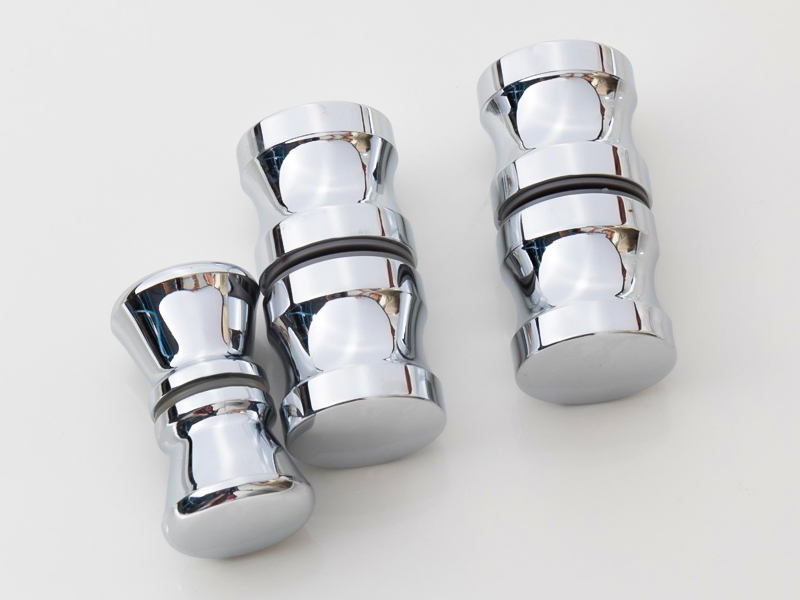 1H Kúpeľňové sklenené dvere Plastová okrúhla rukoväť 1H Kúpeľňové sklenené dvere Plastová okrúhla rukoväť