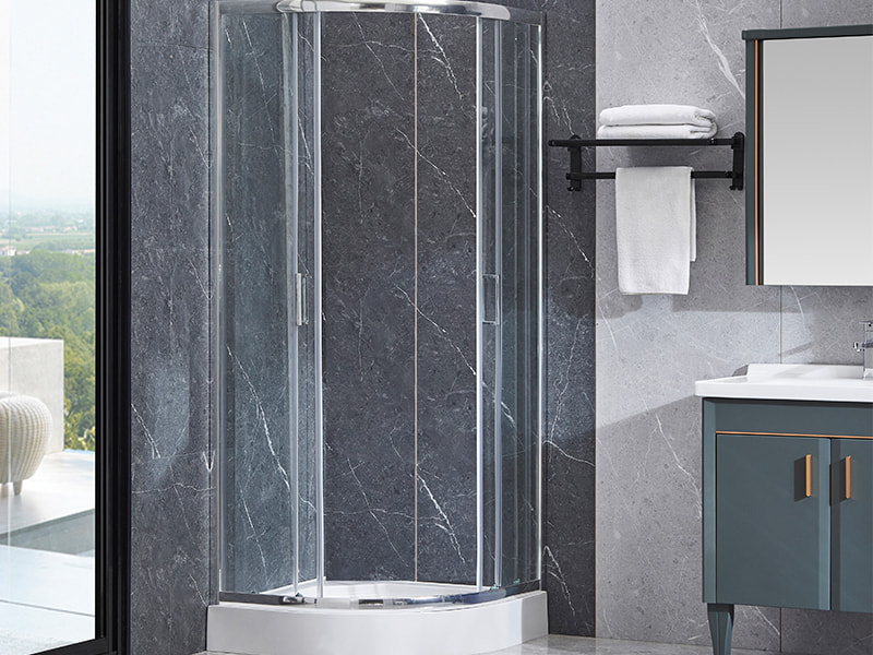 Posuvný sprchový kút SE chrómový hliníkový profil do kúpeľne Posuvný sprchový kút SE chrómový hliníkový profil do kúpeľne