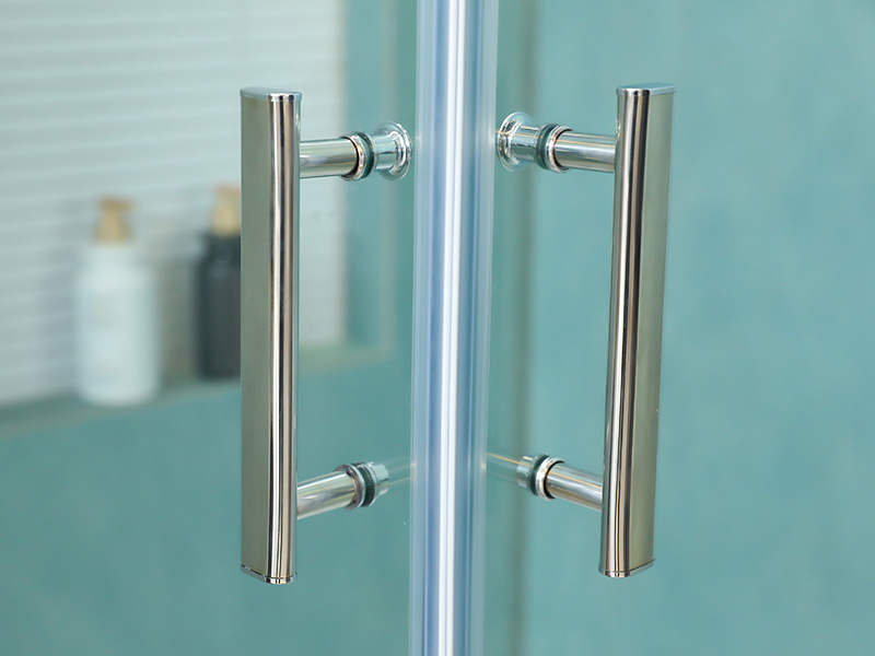 LA Vysoký sprchový kút s rukoväťou s dvojitými otvormi, s podnosom LA Vysoký sprchový kút s rukoväťou s dvojitými otvormi, s podnosom