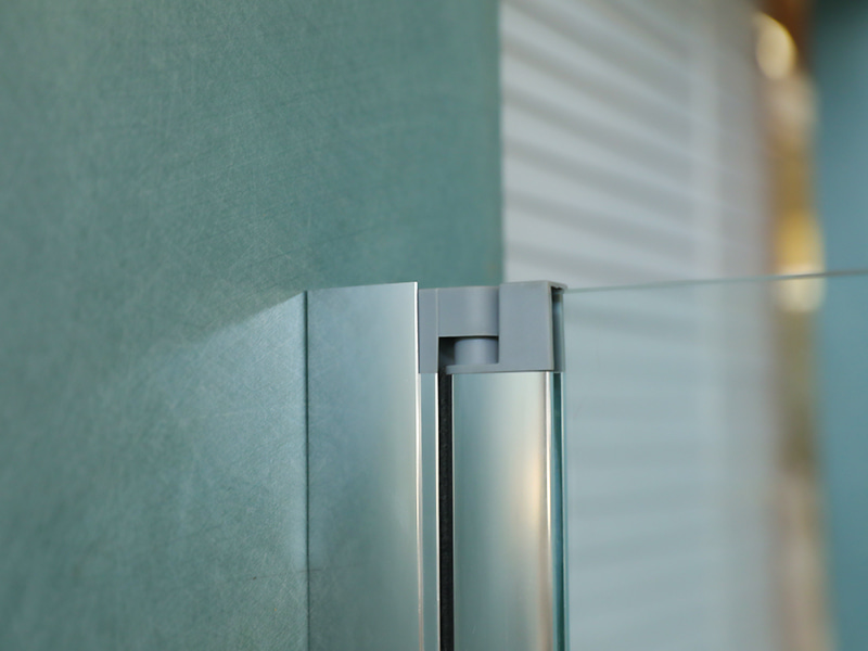 LA Vysoký sprchový kút s rukoväťou s dvojitými otvormi, s podnosom LA Vysoký sprchový kút s rukoväťou s dvojitými otvormi, s podnosom