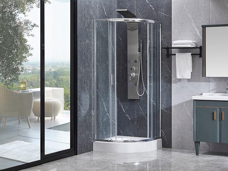 Posuvný sprchový kút SE chrómový hliníkový profil do kúpeľne Posuvný sprchový kút SE chrómový hliníkový profil do kúpeľne